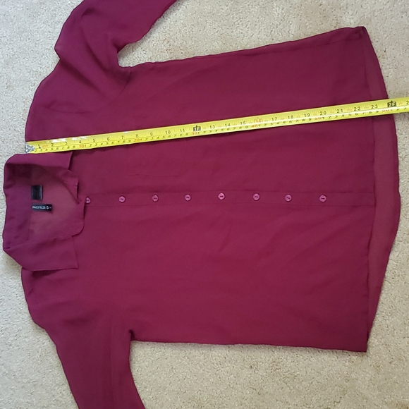 ⭐️ 3/$15 ⭐️ Sheer blouse - Picture 9 of 10